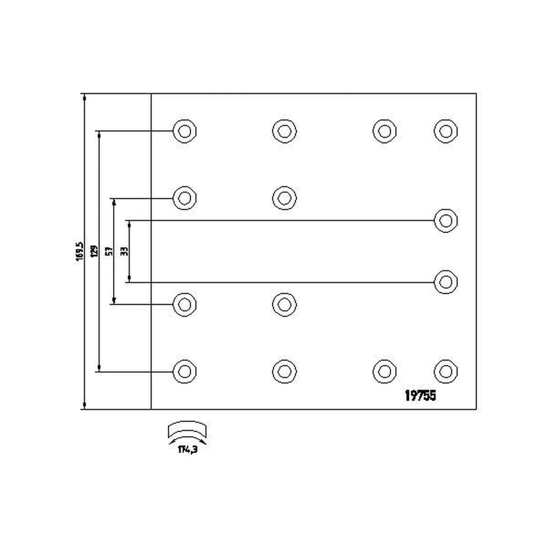 DON Don Cv Brake Lining Set GG2352361S7141