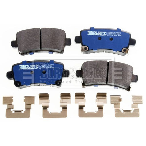 Borg & Beck 4 x Rear Brake Pad Set BBP2120