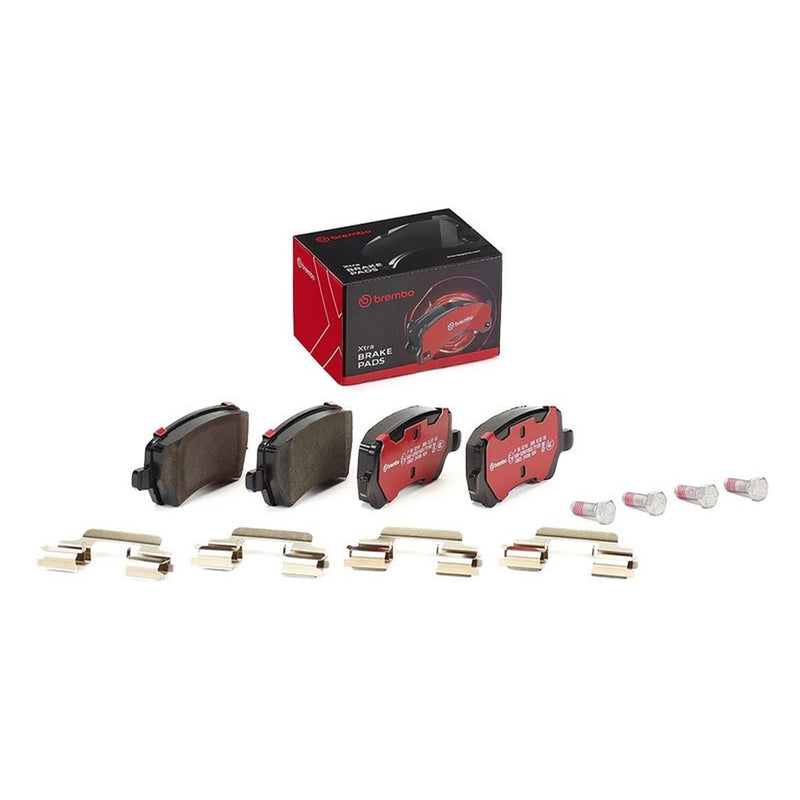 Brembo 4 x Rear Brake Pad Set P86021X