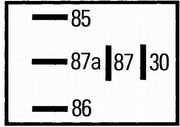 Hella 4RD 965 453-047 Relay, main current
