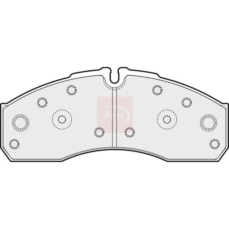 Apec Front Brake Pad Set PAD1921