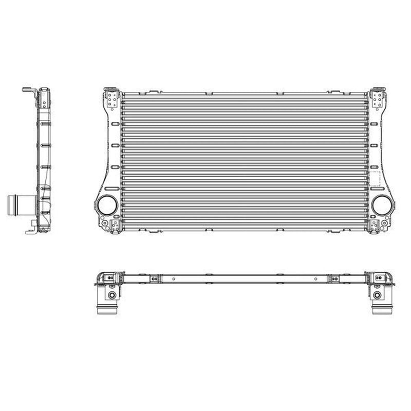 NRF Intercooler (Charge Air Cooler) 30786