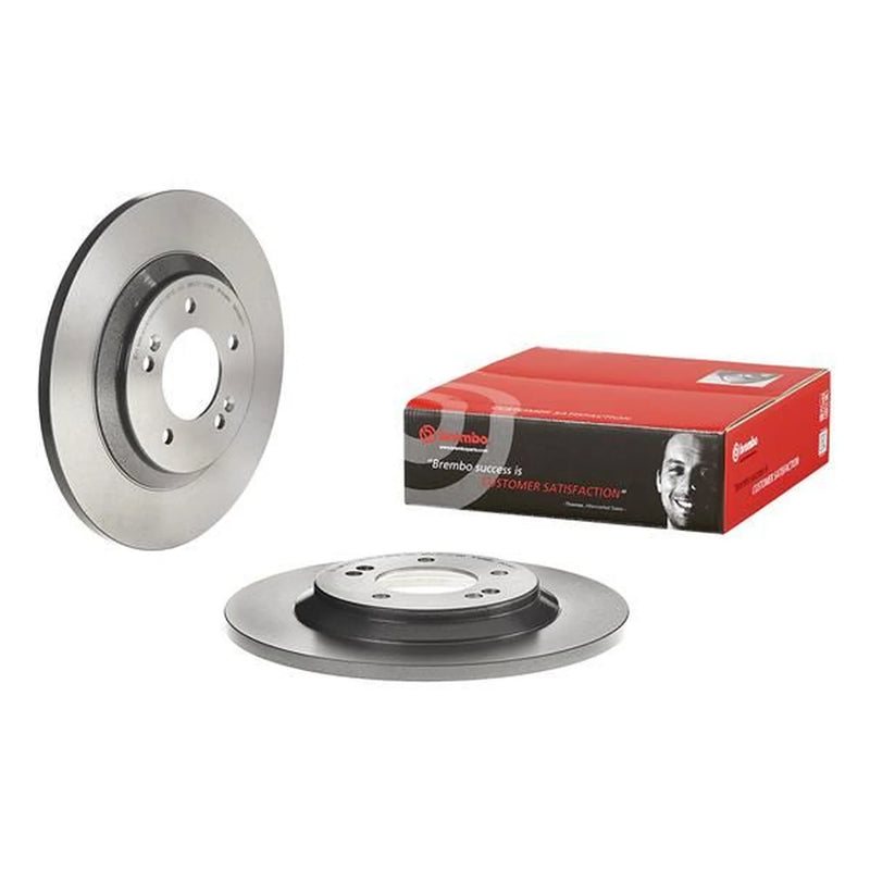 Brembo 2 x Solid Rear Brake Discs 08.D086.11