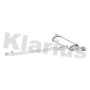 Klarius Box With Tail Pipe Rear VW915P