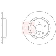 Apec 2 x Vented Rear Brake Discs DSK3414
