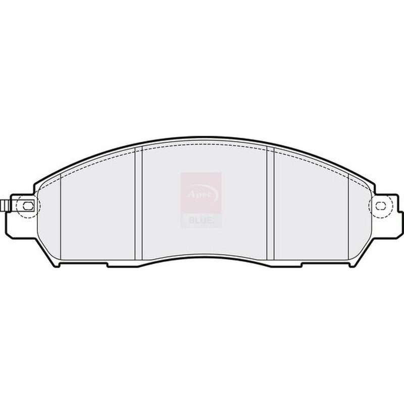 Apec Front Brake Pad Set PD3761