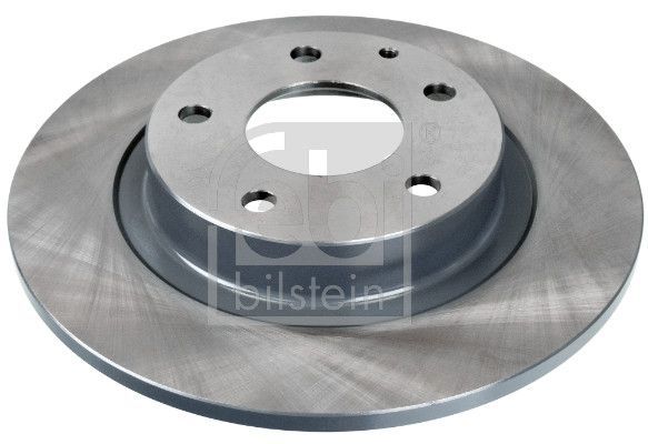 Febi 2 x Brake Disc Set Solid Rear