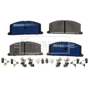 Borg & Beck 4 x Front Brake Pad Set BBP1267