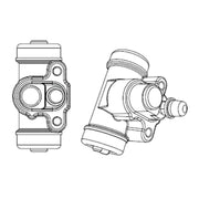 Bosch Wheel Cylinder Hydraulic Brake Rear F 026 002 388