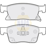 NAPA Front Brake Pad Set NBP1271