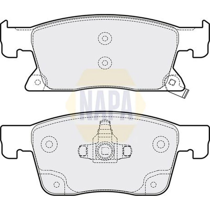 NAPA Front Brake Pad Set NBP1271