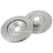 Borg & Beck 2 x Vented Front Brake Discs BBD5407