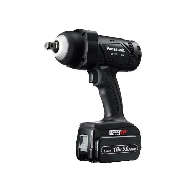 Panasonic EY7552 Heavy-Duty Impact Wrench 18V 2 x 5.0Ah Li-ion - EY7552LJ2S31