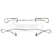 Borg & Beck Brake Pad Accessory Fitting Kit Front BBK1180