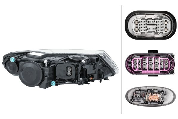 Hella 1ZS 009 452-131 Headlight