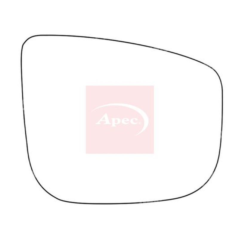 Apec Exterior Wing Mirror Glass Right AMS2012