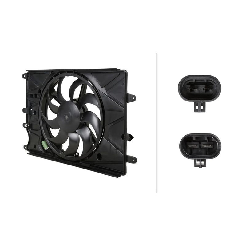 Hella Engine Cooling Fan 8EW 366 421-441