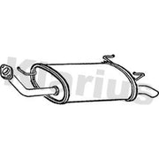 Klarius Box With Tail Pipe Rear DN522P