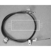 Borg & Beck Handbrake Cable Left Rear BKB3220