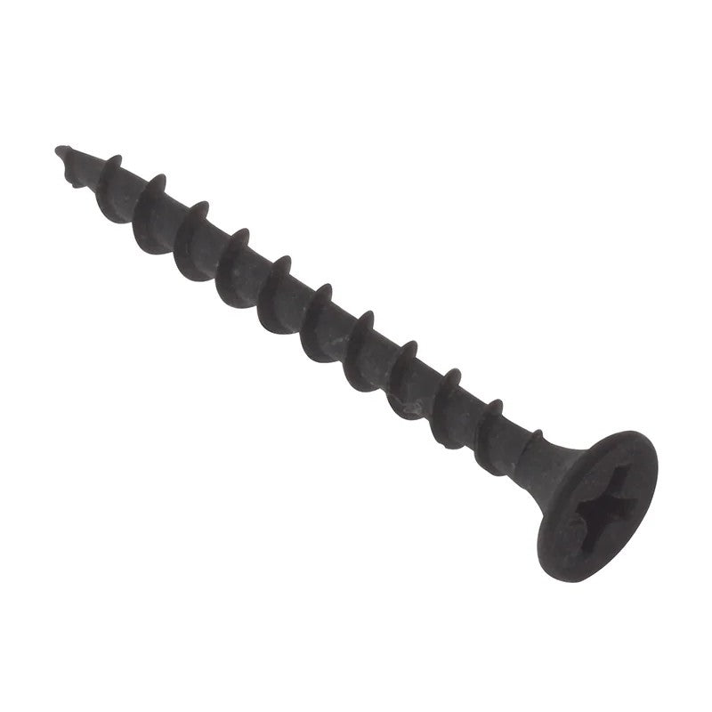 ForgeFix Drywall Screw Phillips Bugle Head SCT Black Phosp