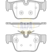 NAPA Rear Brake Pad Set NBP1918