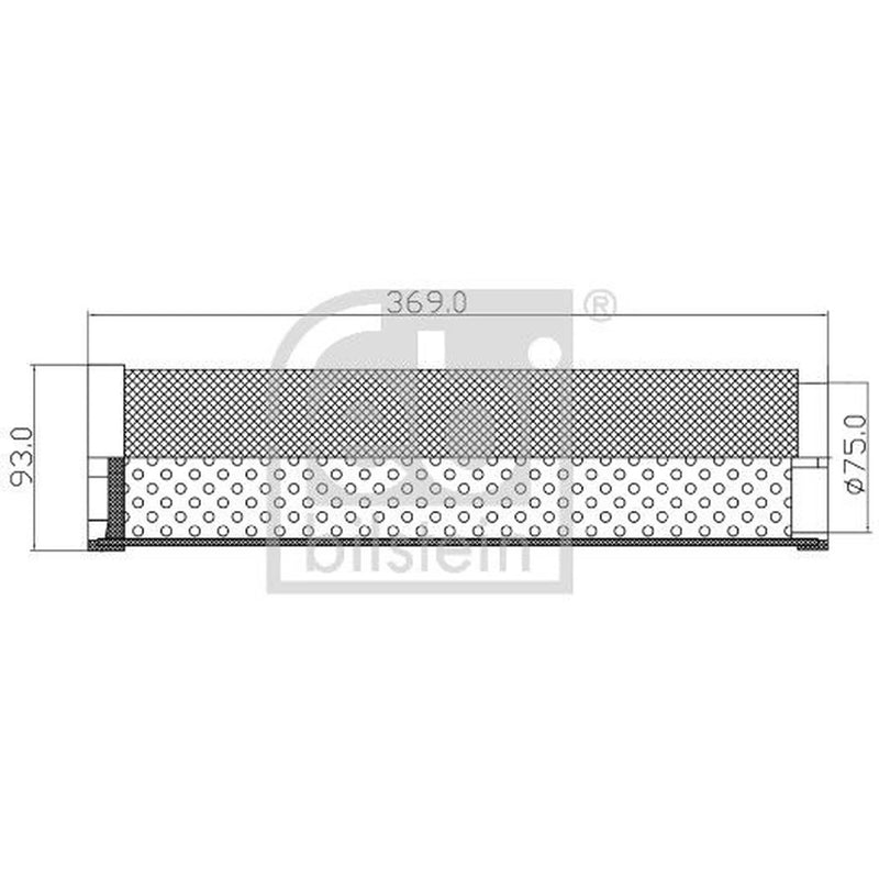 Febi Engine Air Filter 173532
