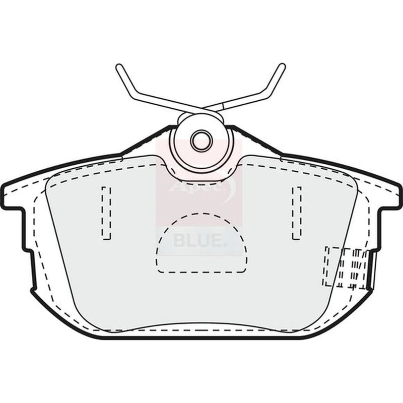 Apec Rear Brake Pad Set PD3027