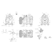 Hella Air Conditioning Compressor 8FK 366 200-621