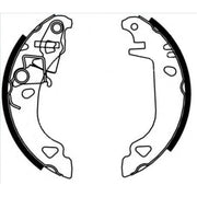 Textar Brake Shoe Set Axle Kit 91049200