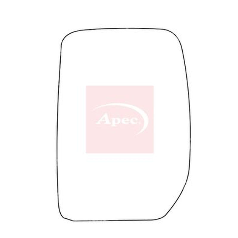 Apec Exterior Wing Mirror Glass Left AMS2019