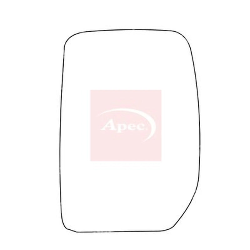 Apec Exterior Wing Mirror Glass Left AMS2019