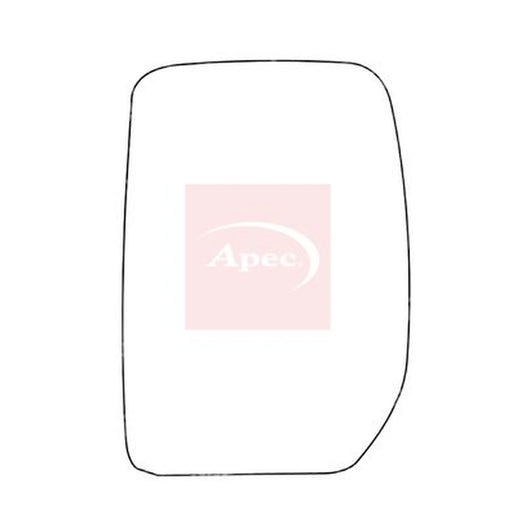 Apec Exterior Wing Mirror Glass Left AMS2019
