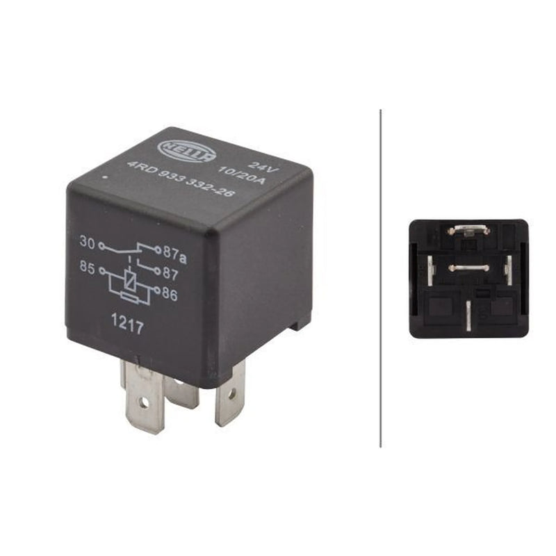 Hella Main Power Relay 4RD 933 332-261