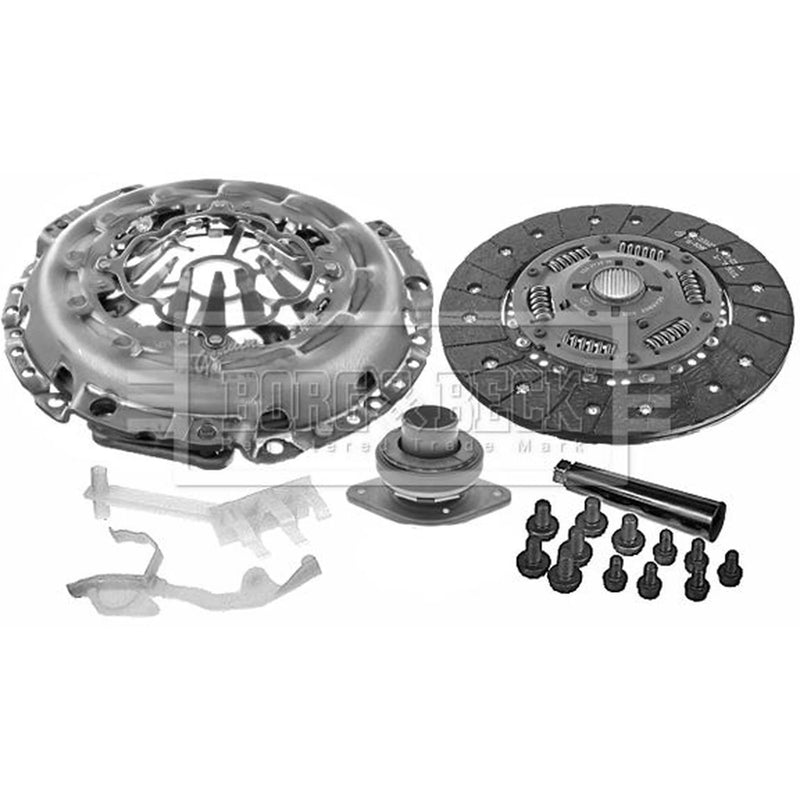 Borg & Beck Clutch Kit Set 3pc 240mm HK2684