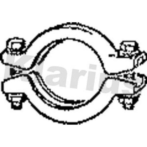 Klarius Exhaust System Clamping Piece OD ID 0mm Wide FTP8AP