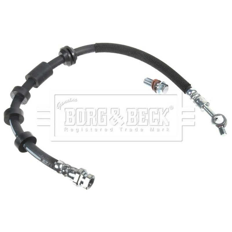 Borg & Beck Brake Hydraulic Hose Line Front Left BBH9124