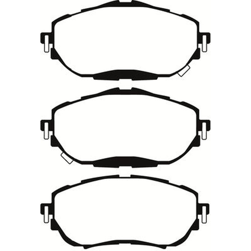 Abtex Front Brake Pad Set PLU2259