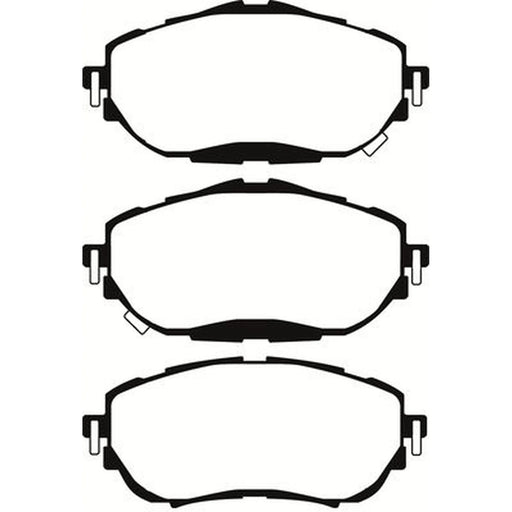Abtex Front Brake Pad Set PLU2259