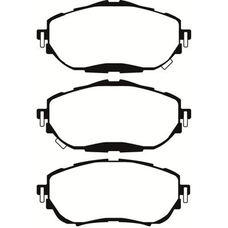 Abtex Front Brake Pad Set PLU2259