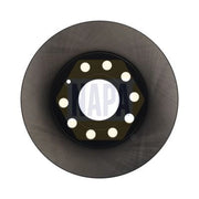 NAPA 2 x Solid Rear Brake Discs NBD5088