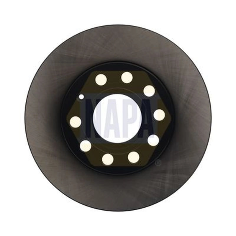 NAPA 2 x Solid Rear Brake Discs NBD5088