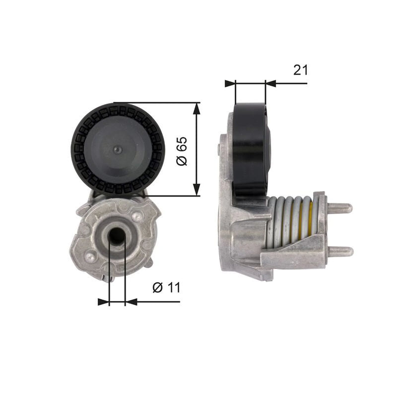 Gates Auxiliary Belt Tensioner T39118