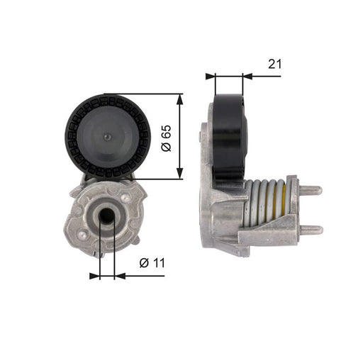 Gates Auxiliary Belt Tensioner T39118