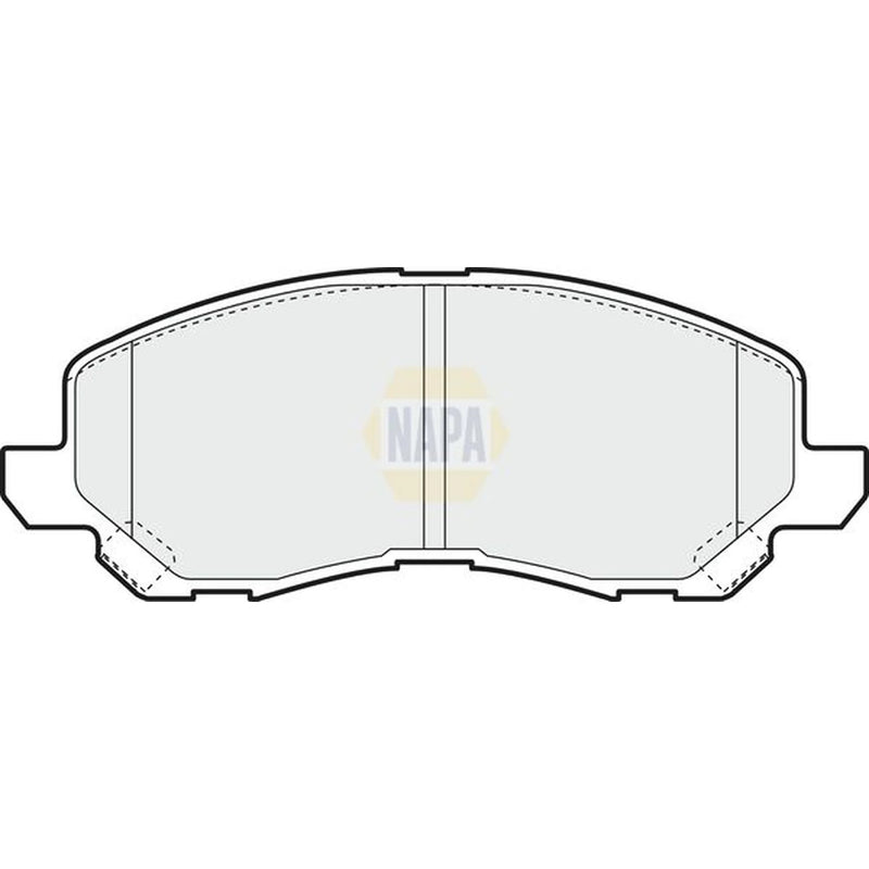 NAPA Front Brake Pad Set NBP1053
