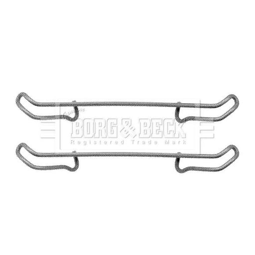 Borg & Beck Brake Pad Accessory Fitting Kit Front BBK1045