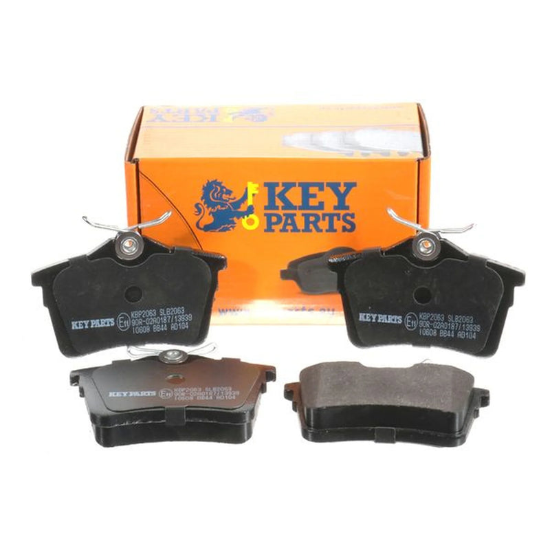 Key Parts 4 x Rear Brake Pad Set KBP2063