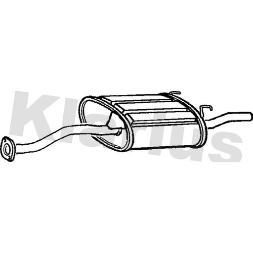 Klarius Box With Tail Pipe Rear HA347M