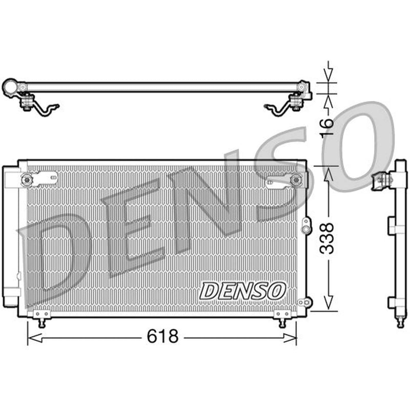 Denso Air Conditioning Condenser DCN51006