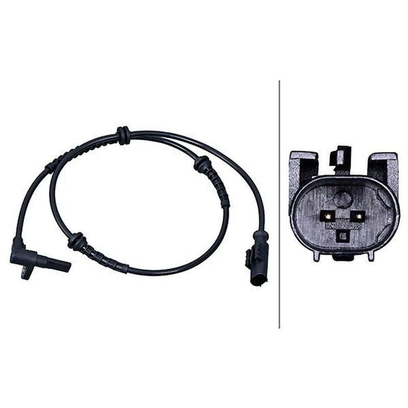 Hella ABS Wheel Speed Sensor Front Right 6PU 358 218-181
