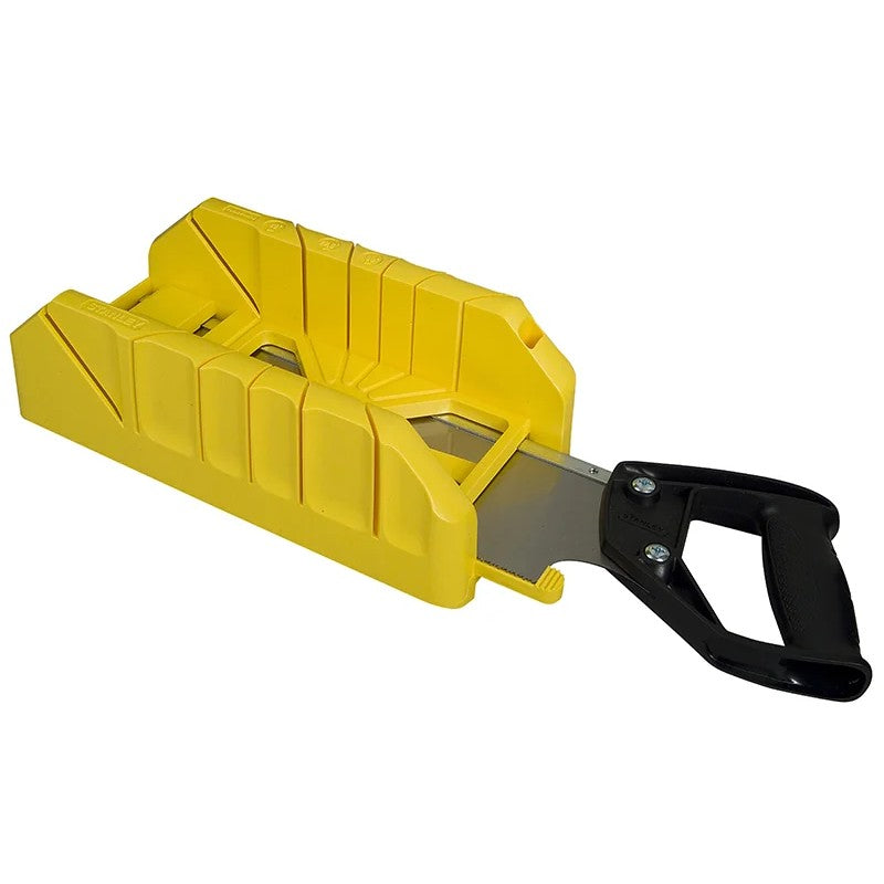 STANLEY® Hand Tools Saw Storage Mitre Box with Saw - 1-19-800